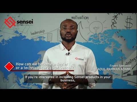 How can we become a dealer or a technical service of Sensei?